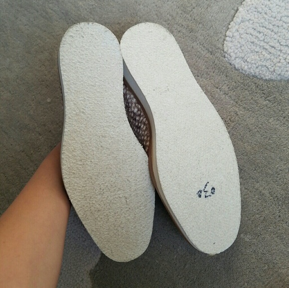 NWOT Free People Velvet Brown Loafers - Picture 6 of 7